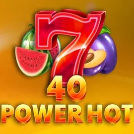 40 Power Hot online game logo by Amusnet Interactive on betrepublics.nl