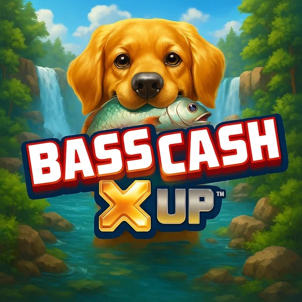Bass Cash X UP logo – Slots by Alchemy Gaming at Betrepublic Casino