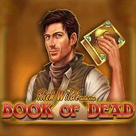 Book of Dead casino game by  – featured logo at Betrepublic Casino