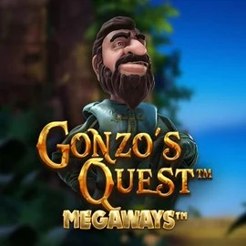 Gonzo's Quest Megaways slot logo by Red Tiger Gaming at Betrepublic Casino